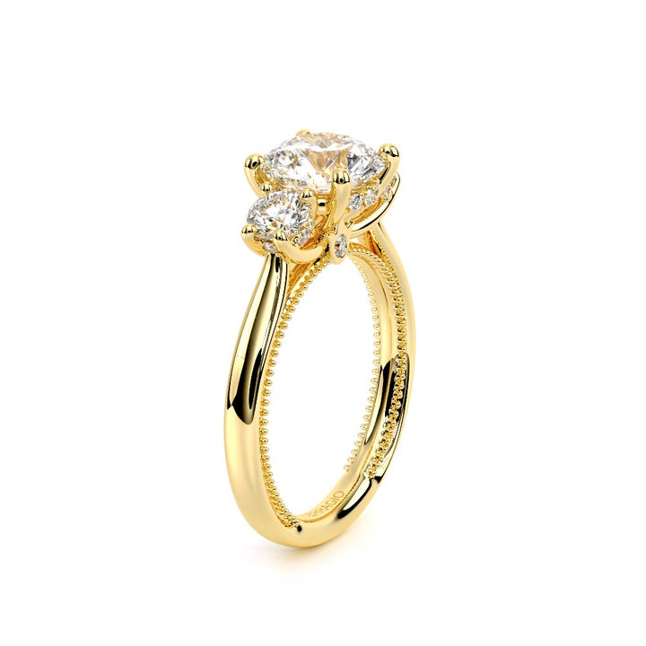 Renaissance-993R-S-18K Yellow Gold Round