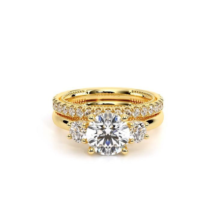 Renaissance-993R-S-18K Yellow Gold Round
