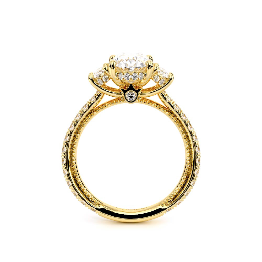 Renaissance-993OV17-14K Yellow Gold Oval