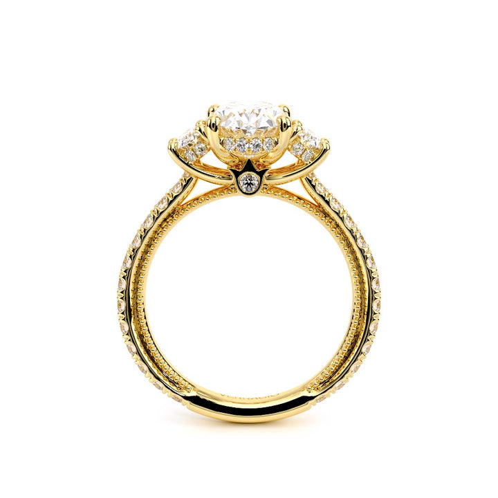 Renaissance-993OV17-18K Yellow Gold Oval