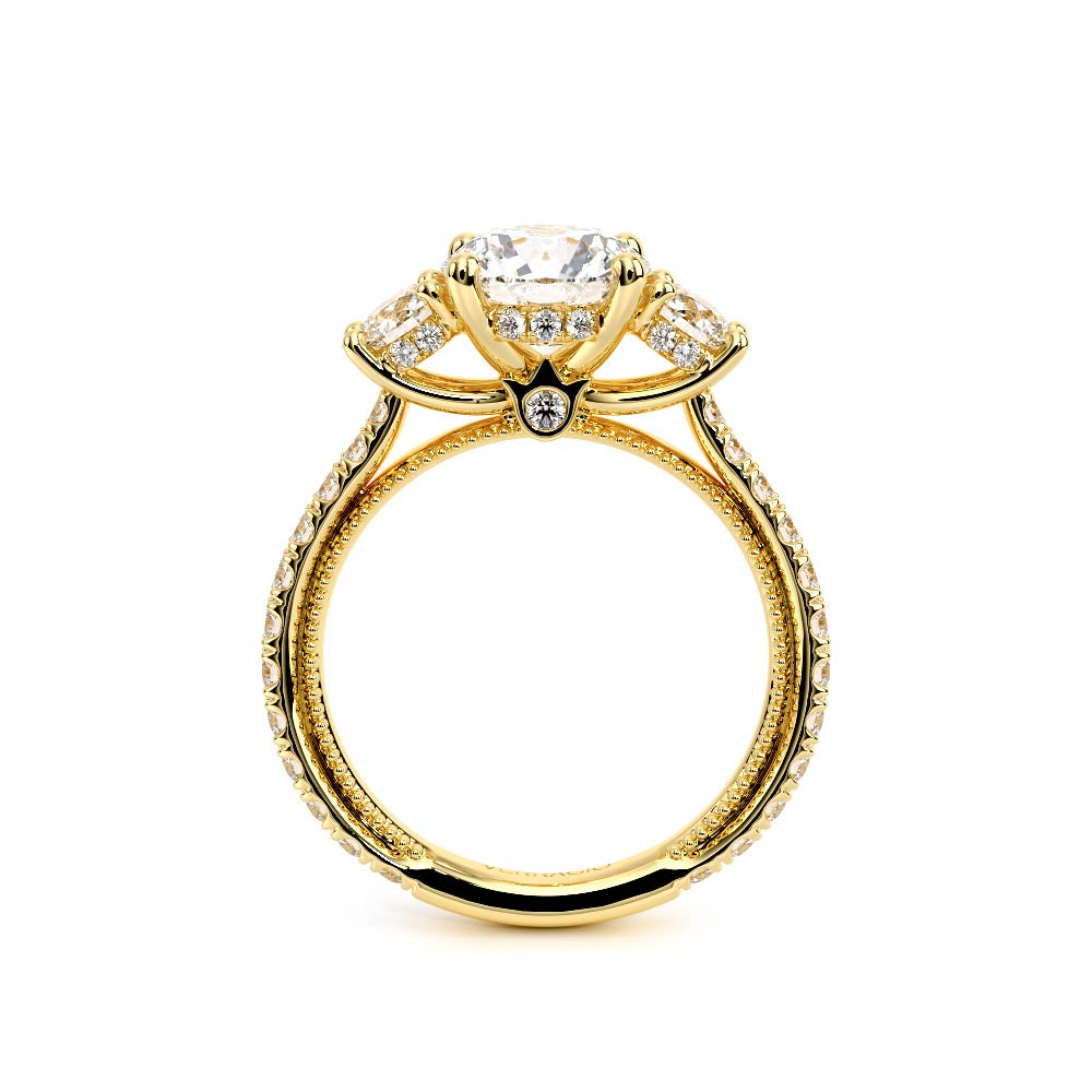 Renaissance-993R17-14K Yellow Gold Round