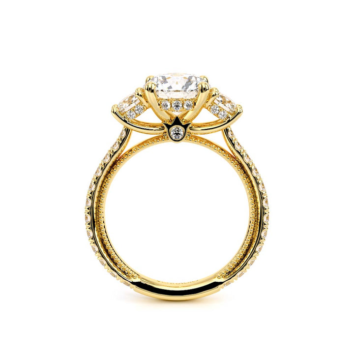 Renaissance-993R17-18K Yellow Gold Round