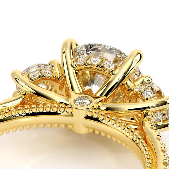Renaissance-993R17-14K Yellow Gold Round