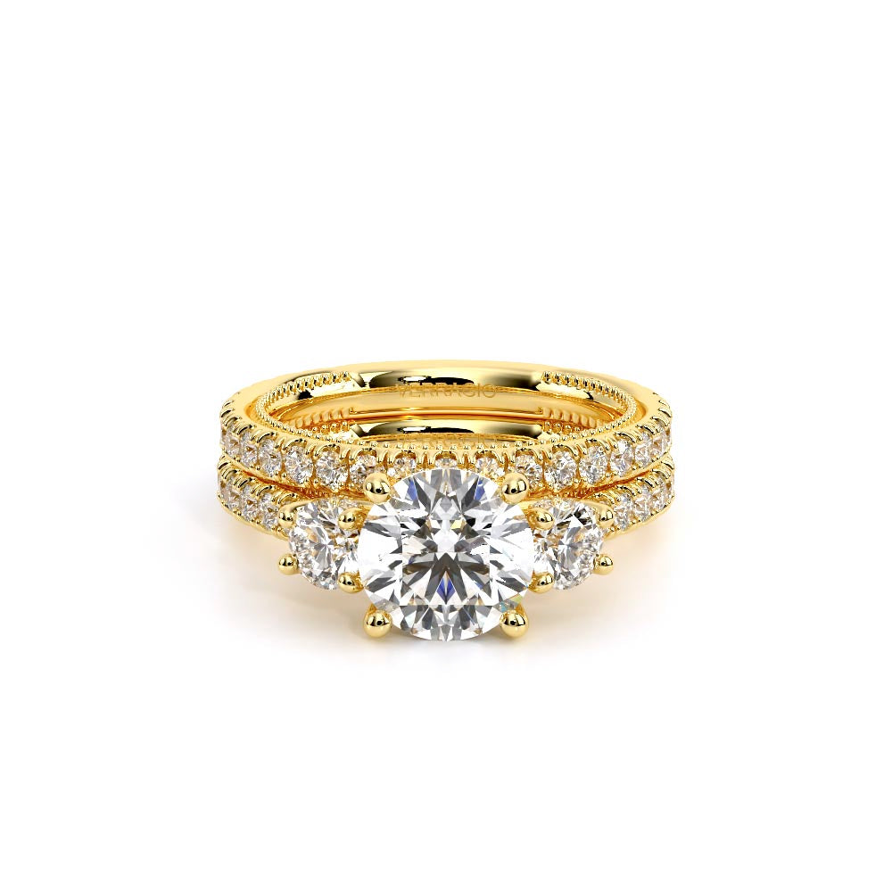 Renaissance-993R17-14K Yellow Gold Round
