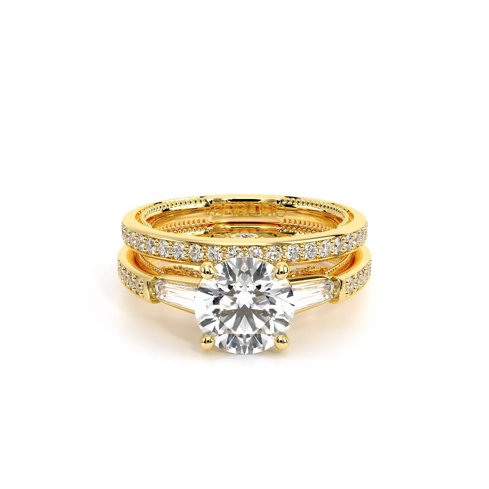 Insignia-7110R-14K Yellow Gold Round