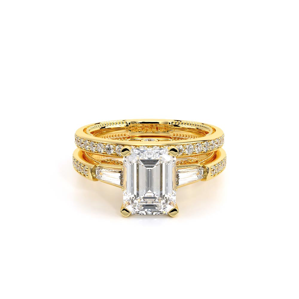 Insignia-7110EM-14K Yellow Gold Emerald