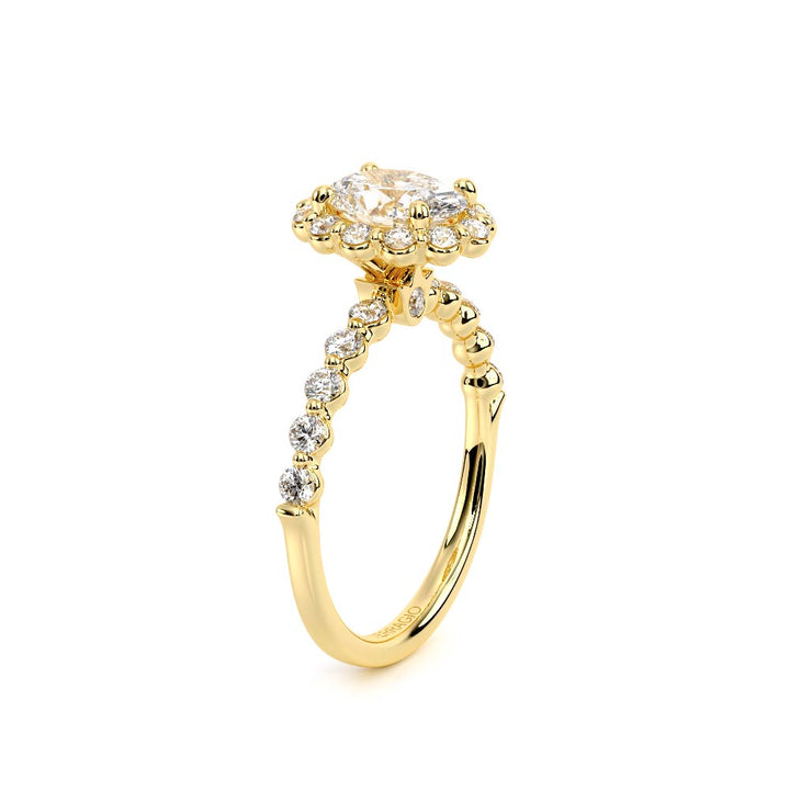 Renaissance-990OV20-18K Yellow Gold Oval