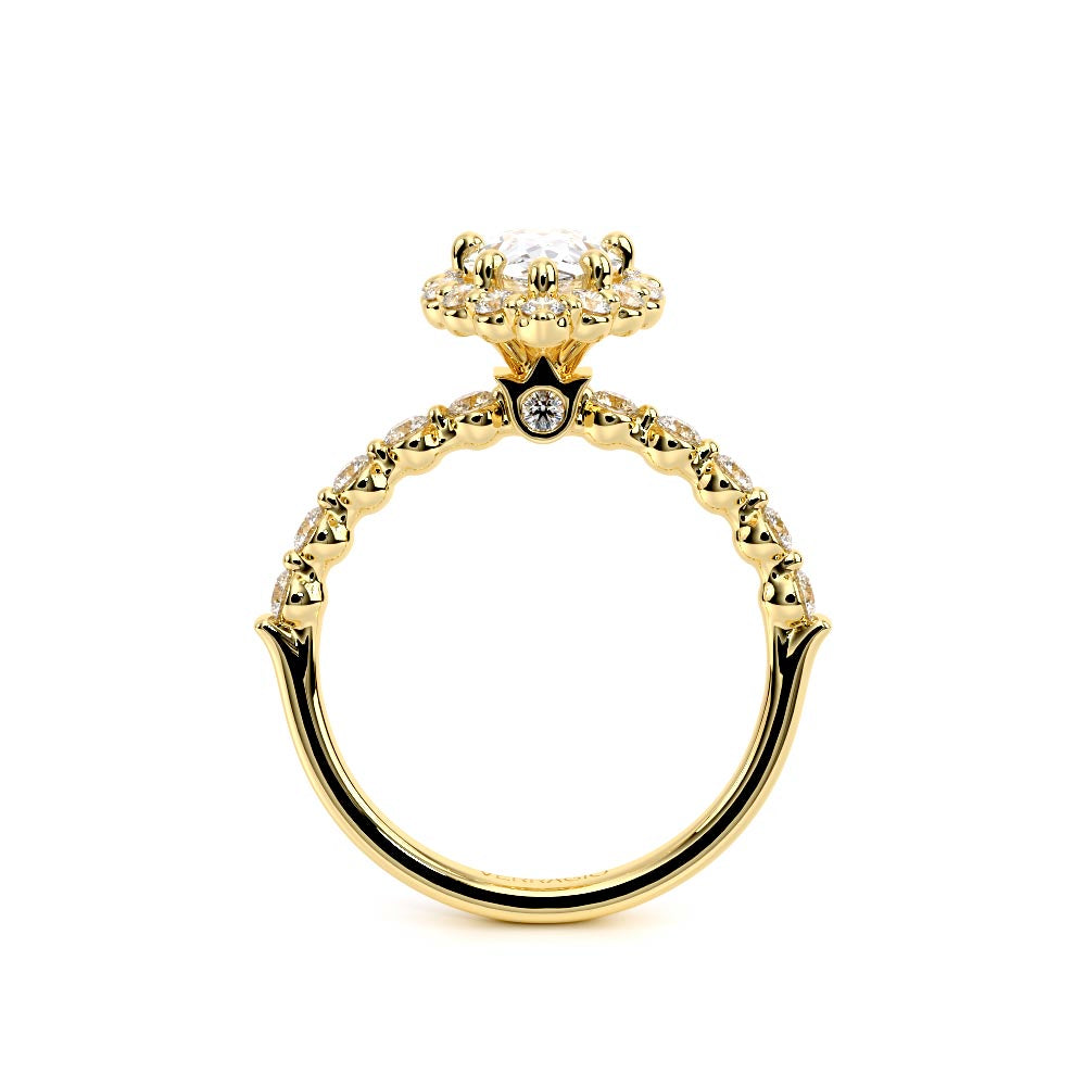 Renaissance-990PS20-14K Yellow Gold Pear