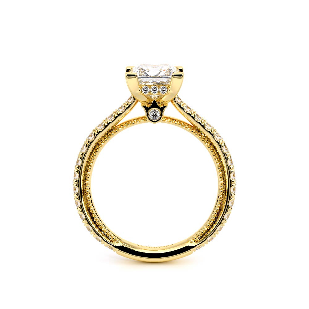 Renaissance-992P17-18K Yellow Gold Princess