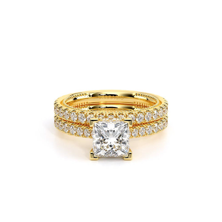 Renaissance-992P17-14K Yellow Gold Princess