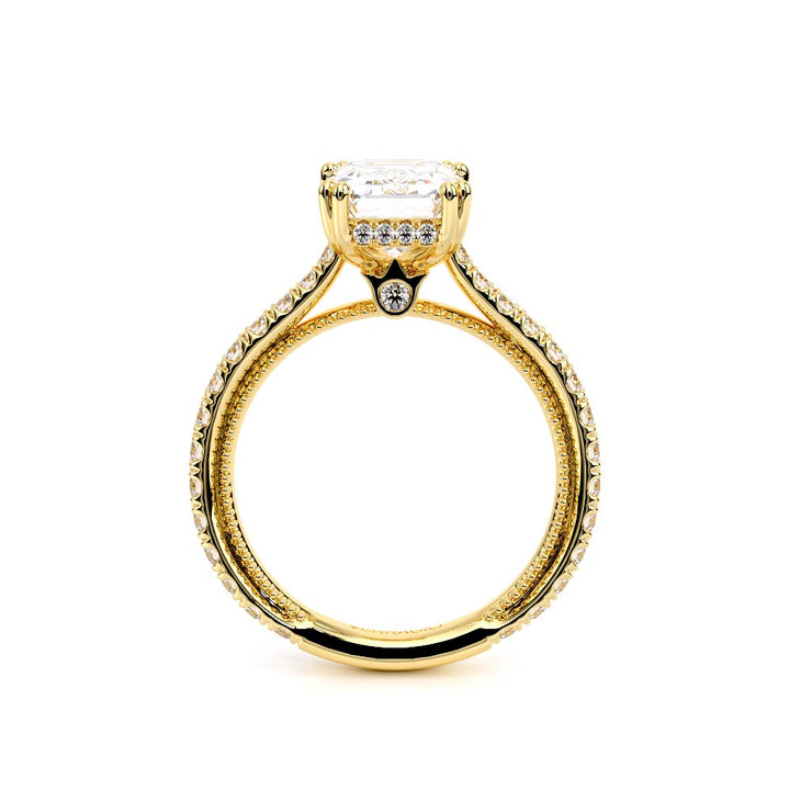 Renaissance-992EM17-14K Yellow Gold Emerald