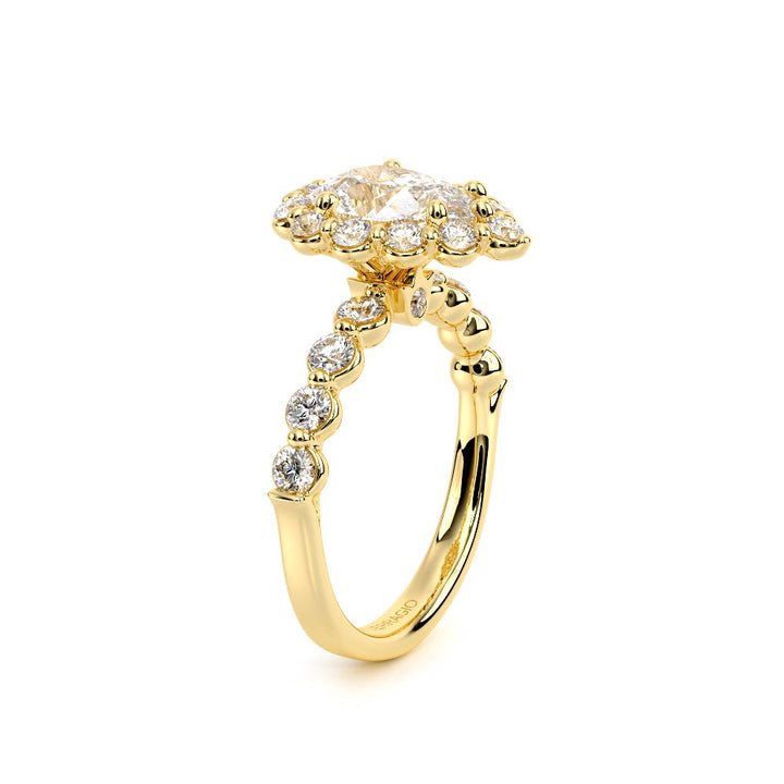 Renaissance-990PS25-14K Yellow Gold Pear