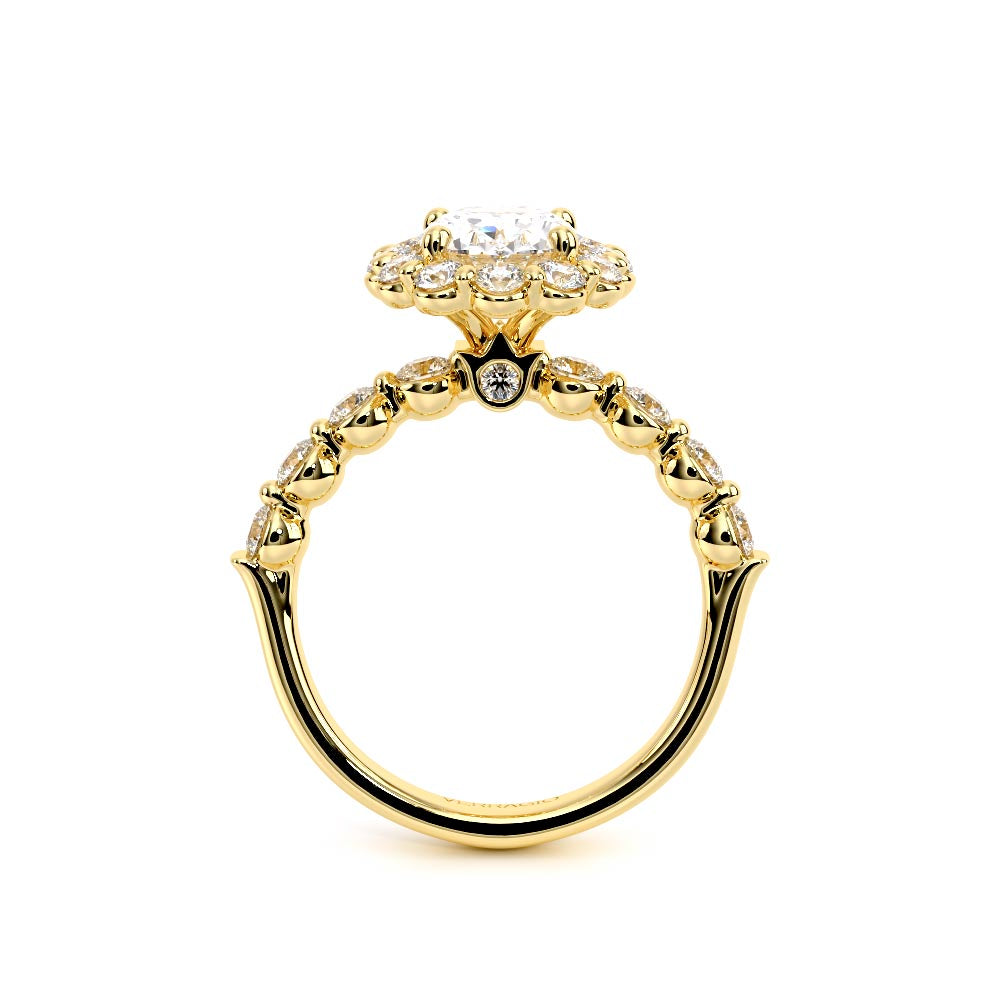 Renaissance-990OV25-14K Yellow Gold Oval