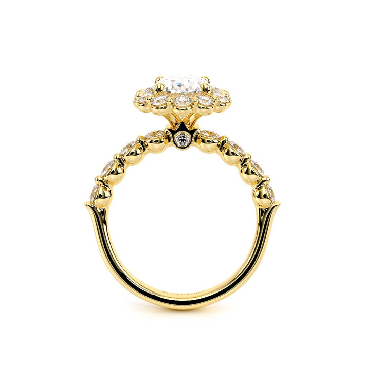 Renaissance-990OV25-18K Yellow Gold Oval