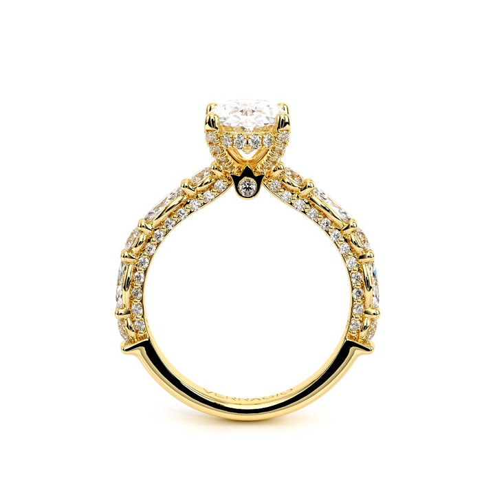 Couture-0490OV25-18K Yellow Gold Oval