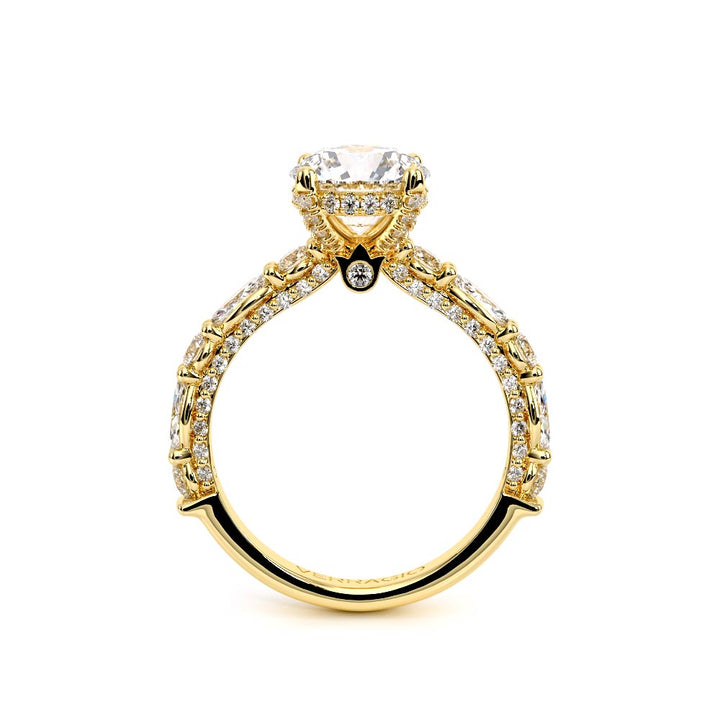 Couture-0490R25-18K Yellow Gold Round