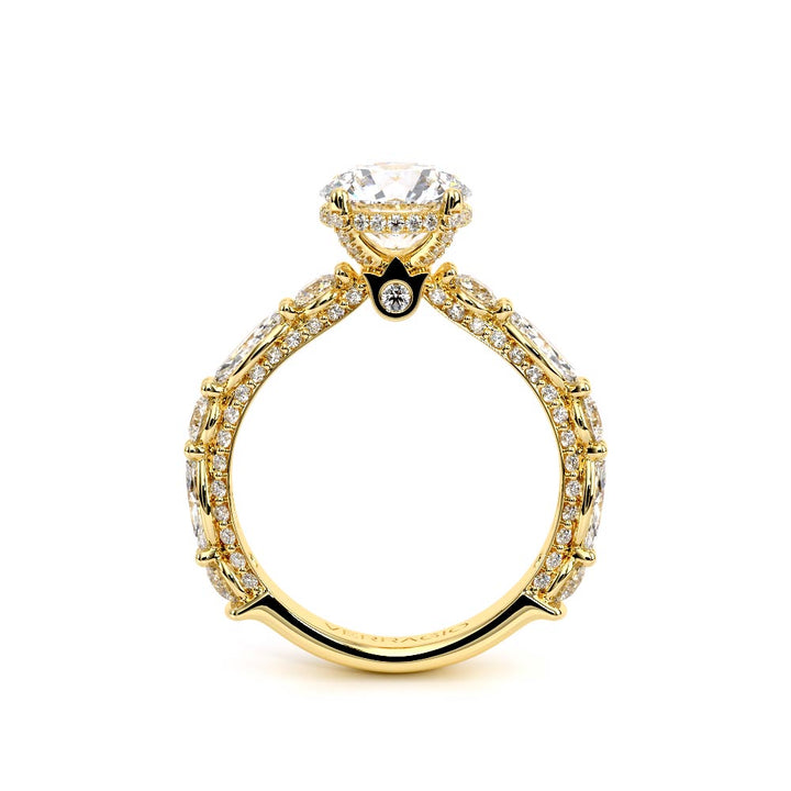 Couture-0490R30-18K Yellow Gold Round