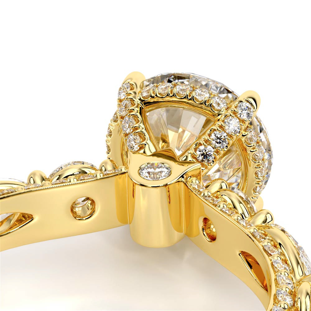 Couture-0490R30-18K Yellow Gold Round