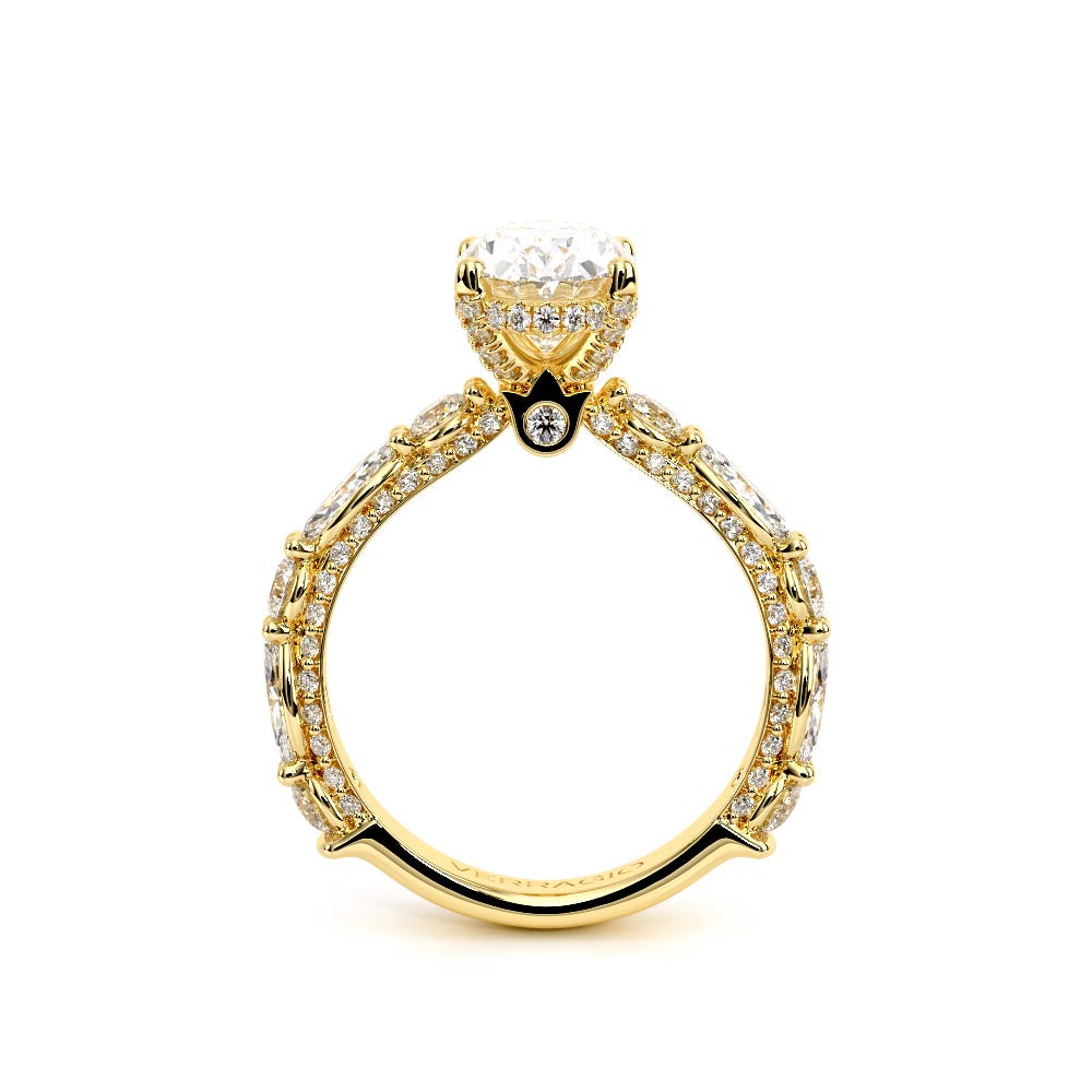 Couture-0490OV30-18K Yellow Gold Oval
