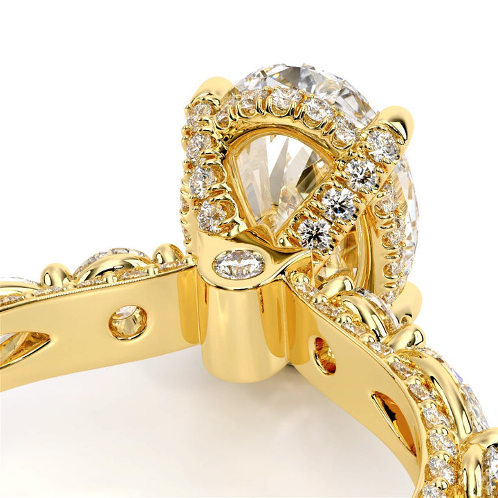 Couture-0490OV30-14K Yellow Gold Oval