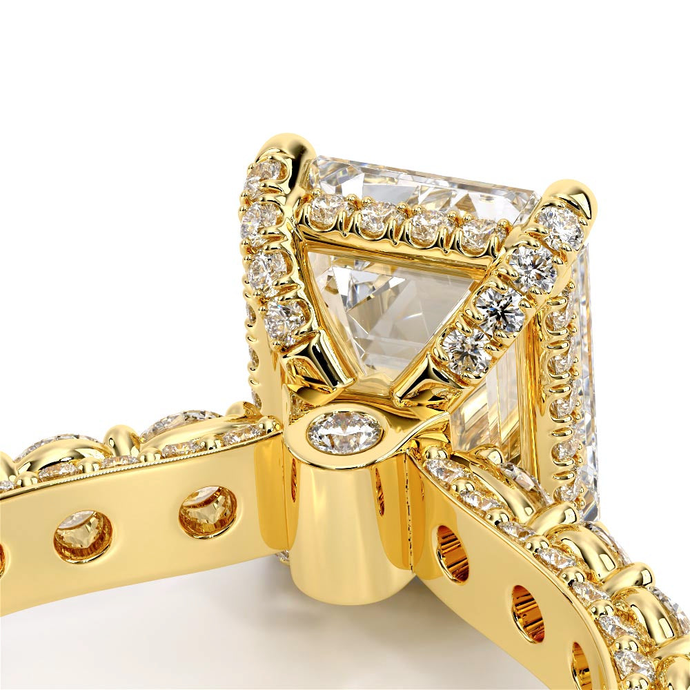 Couture-0489EM25-14K Yellow Gold Emerald
