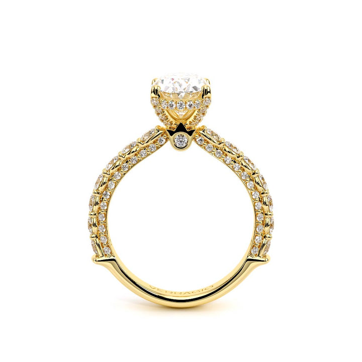 Couture-0489OV25-14K Yellow Gold Oval