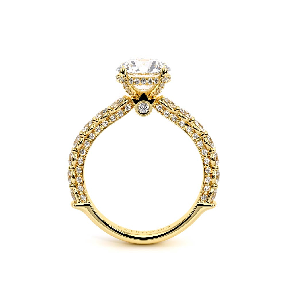 Couture-0489R25-18K Yellow Gold Round
