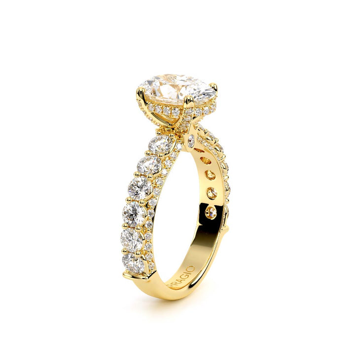 Couture-0489OV30-14K Yellow Gold Oval