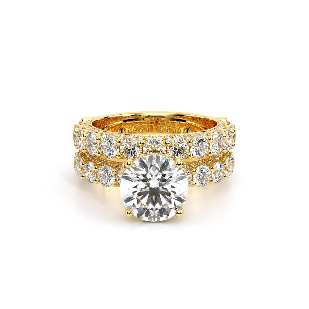 Couture-0489R30-14K Yellow Gold Round