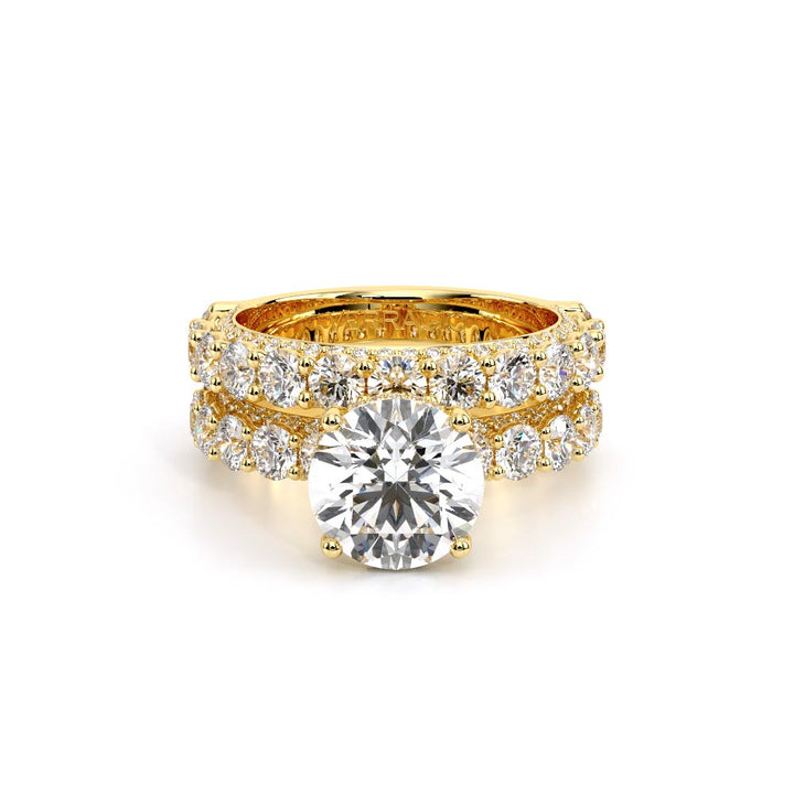 Couture-0489R30-14K Yellow Gold Round