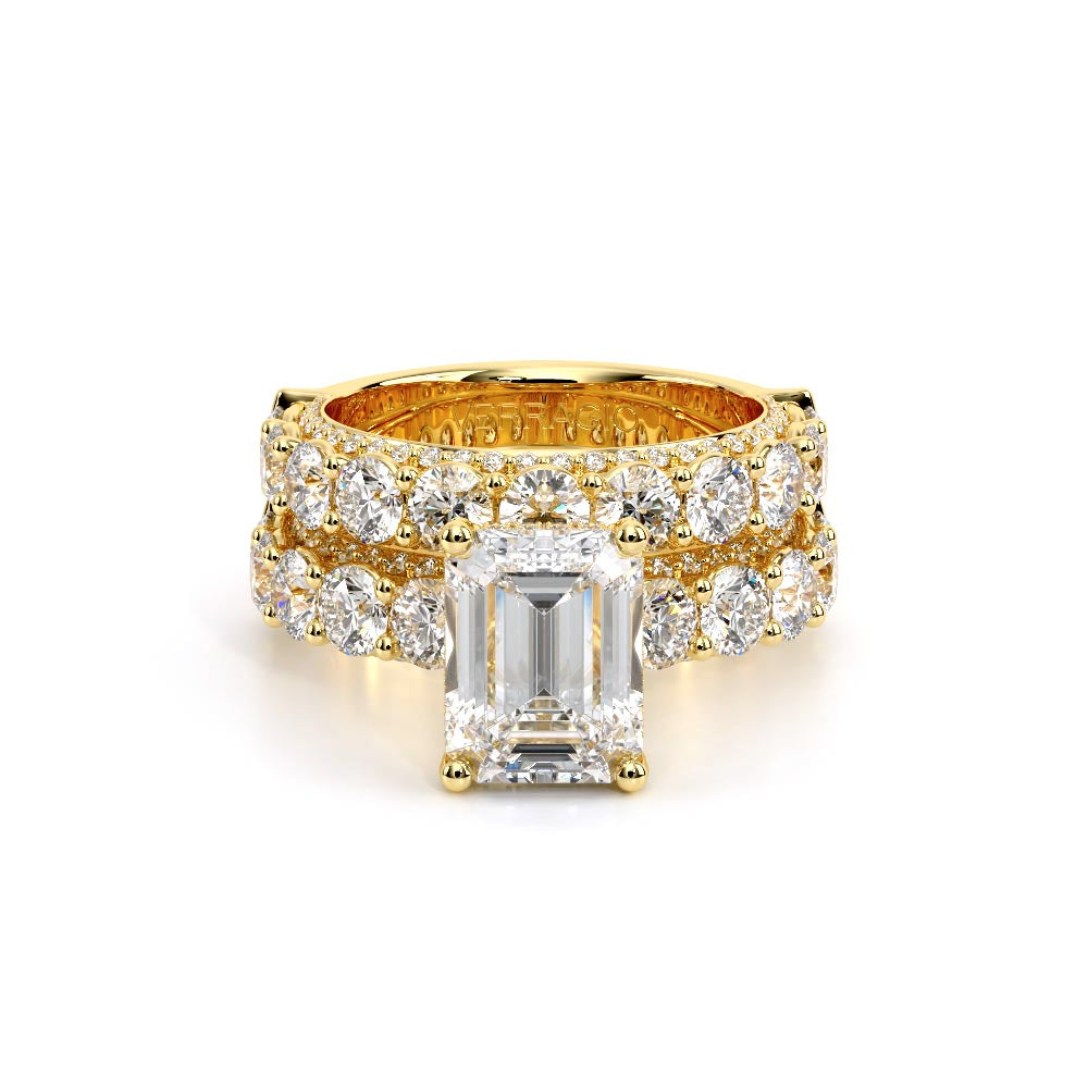 Couture-0489EM34-18K Yellow Gold Emerald