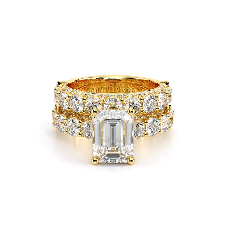 Couture-0489EM34-18K Yellow Gold Emerald