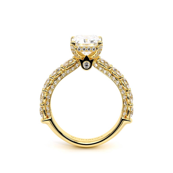 Couture-0489EM34-18K Yellow Gold Emerald