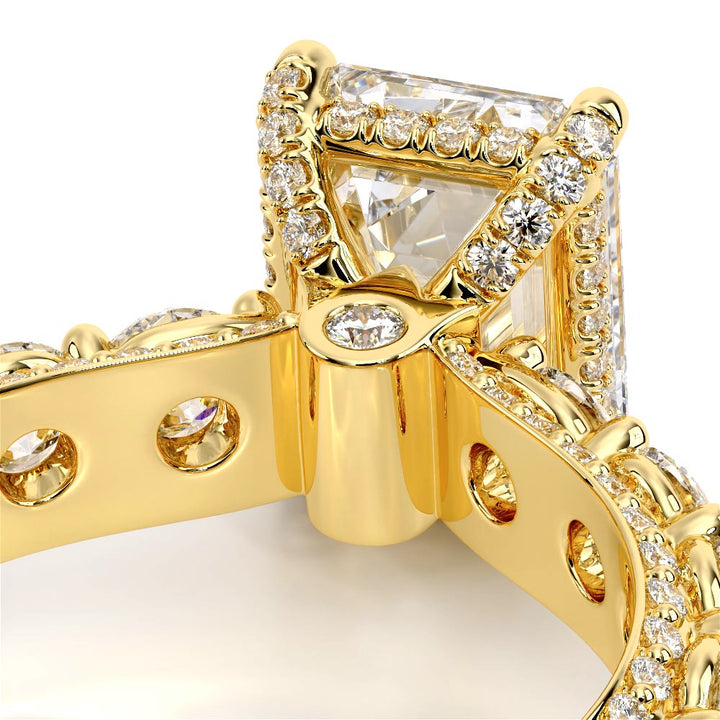 Couture-0489EM34-18K Yellow Gold Emerald