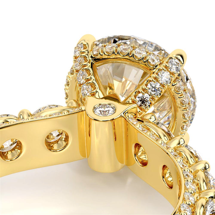 Couture-0489R34-18K Yellow Gold Round