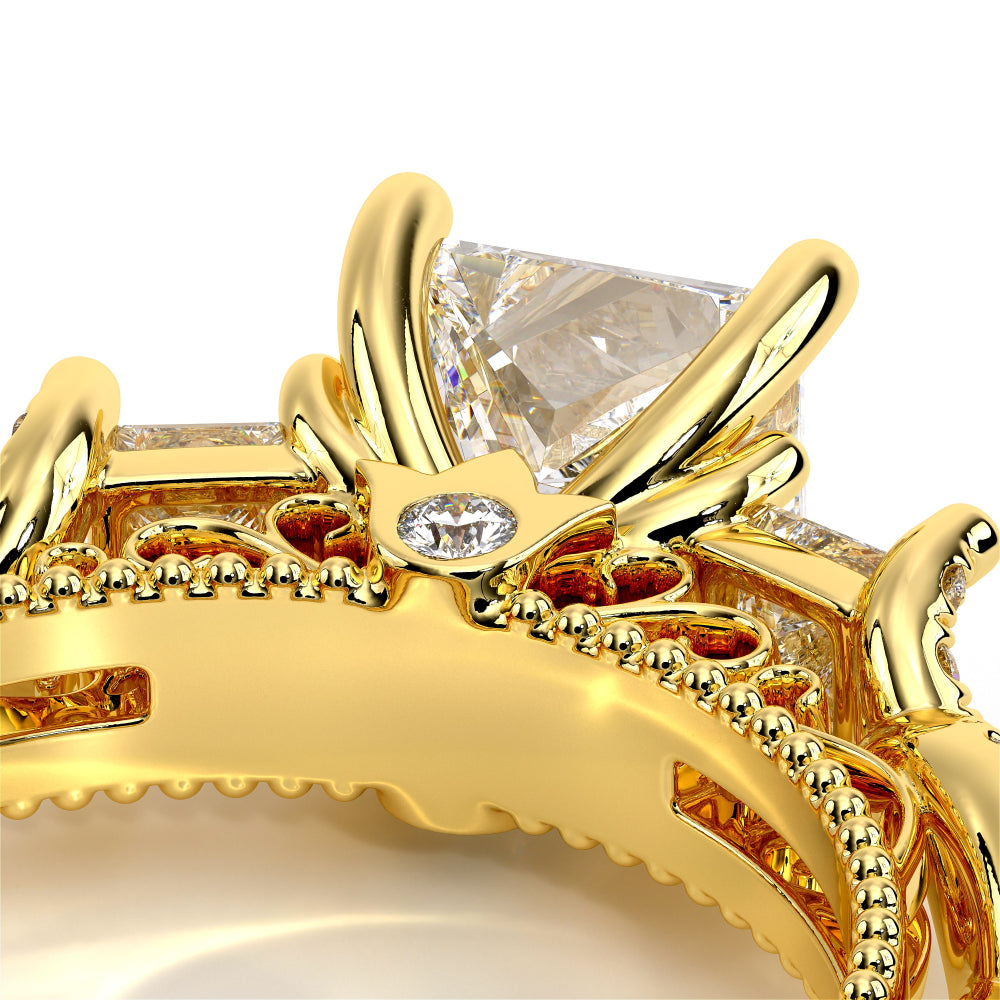 Venetian-5013p-18k Yellow Gold Princess