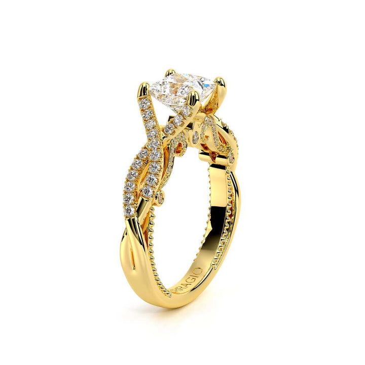 Insignia-7060p-18k Yellow Gold Princess