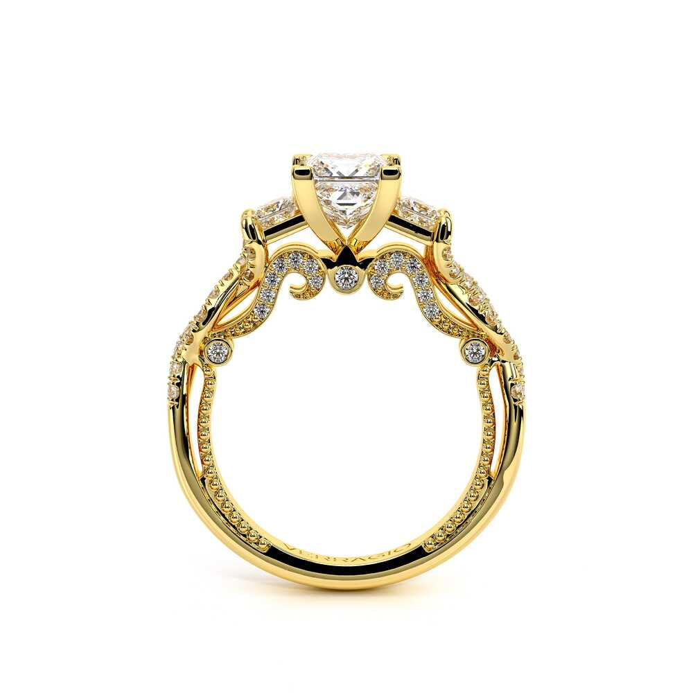 Insignia-7074p-14k Yellow Gold Princess