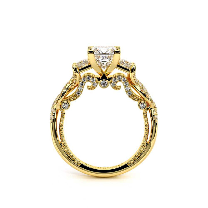 Insignia-7074p-14k Yellow Gold Princess