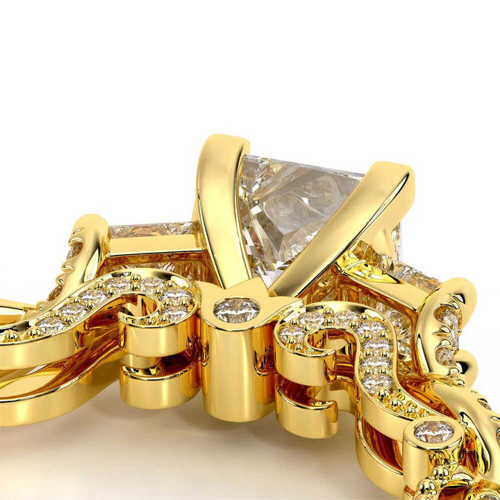 Insignia-7074p-14k Yellow Gold Princess