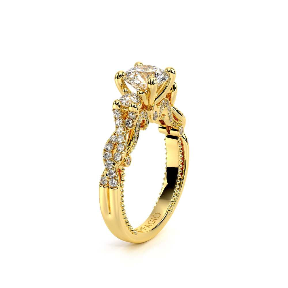 Insignia-7074r-14k Yellow Gold Round