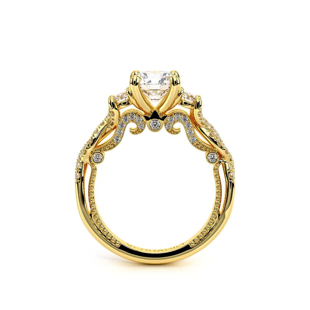 Insignia-7074r-14k Yellow Gold Round