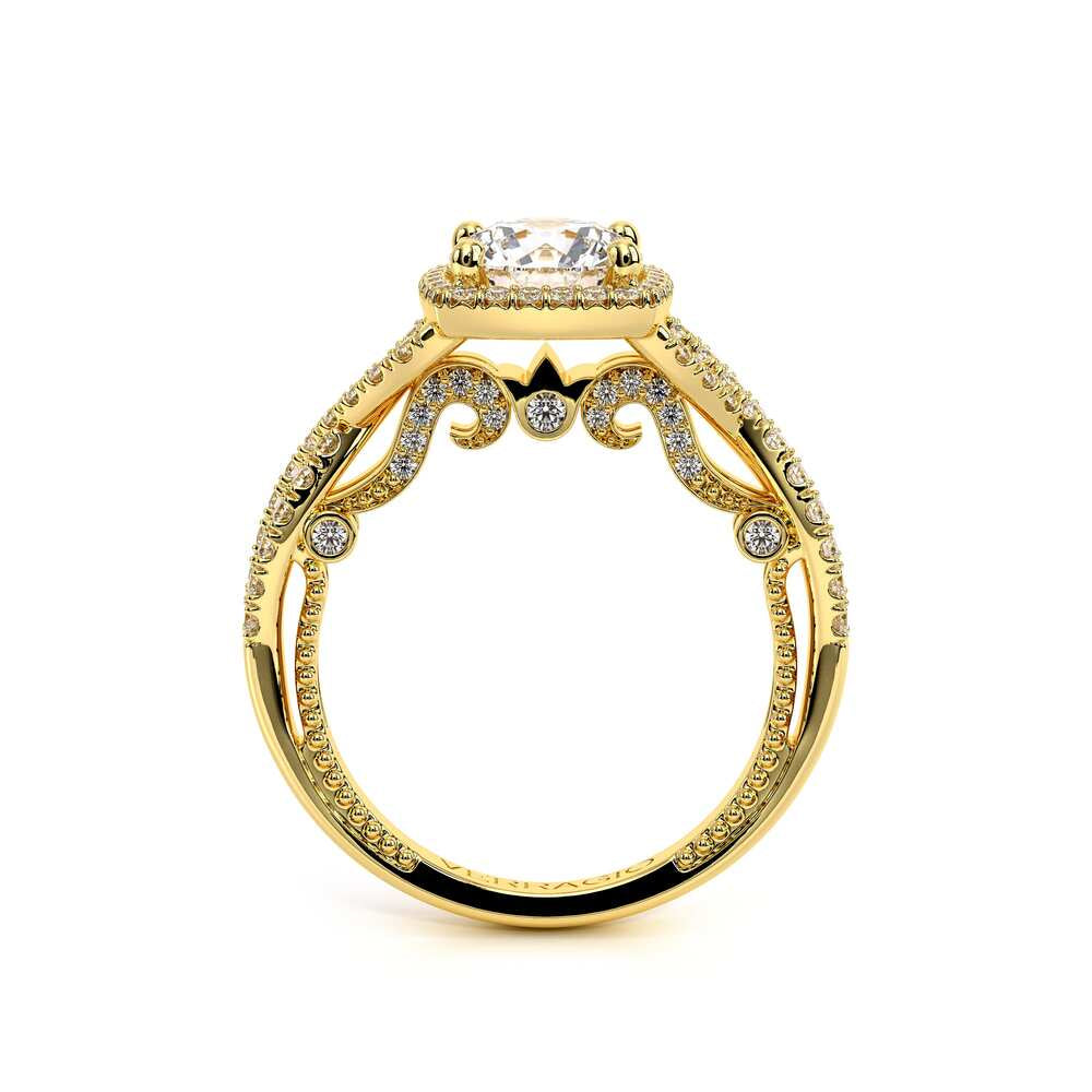 Insignia-7070cu-18k Yellow Gold Cushion