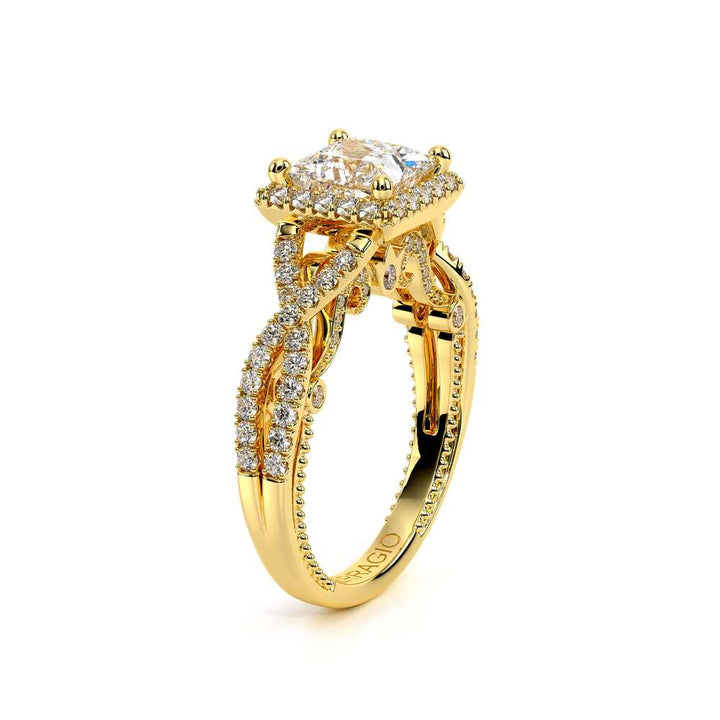 Insignia-7070p-14k Yellow Gold Princess
