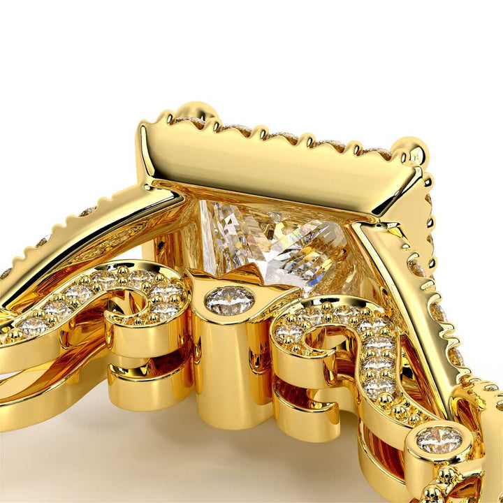 Insignia-7070p-14k Yellow Gold Princess