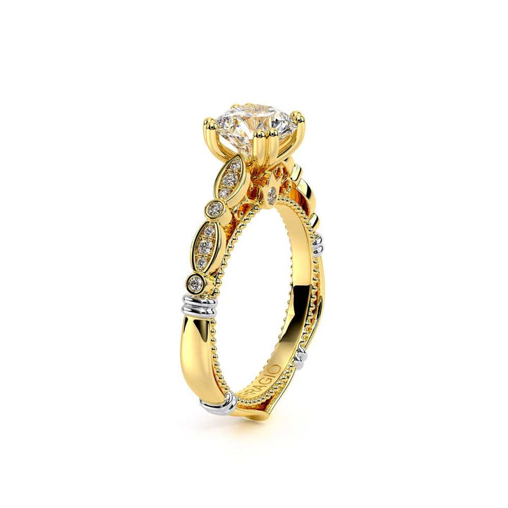 Parisian-100r-14k Yellow Gold Round