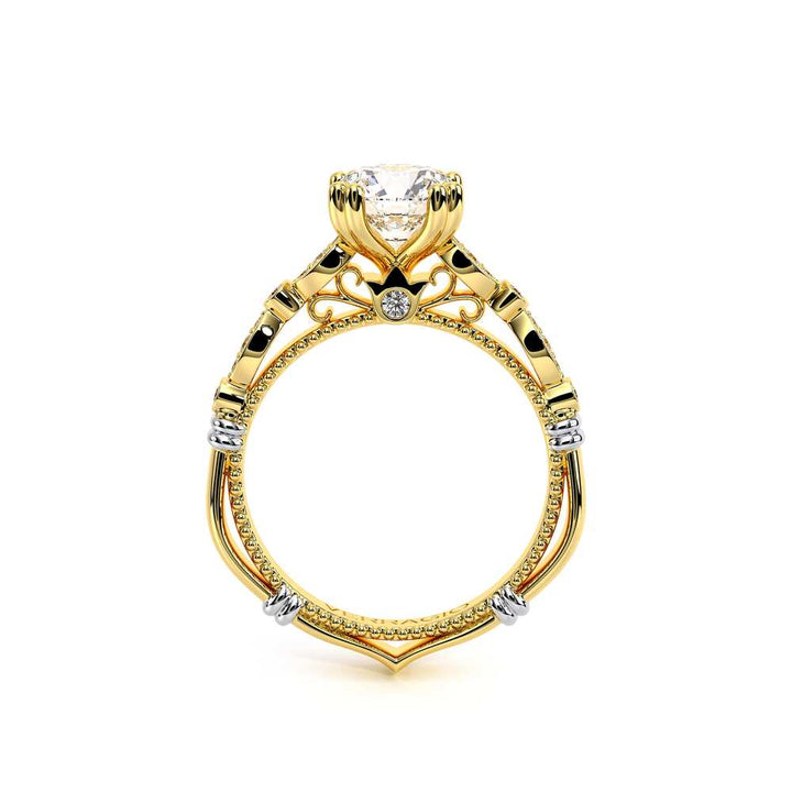 Parisian-100r-18k Yellow Gold Round