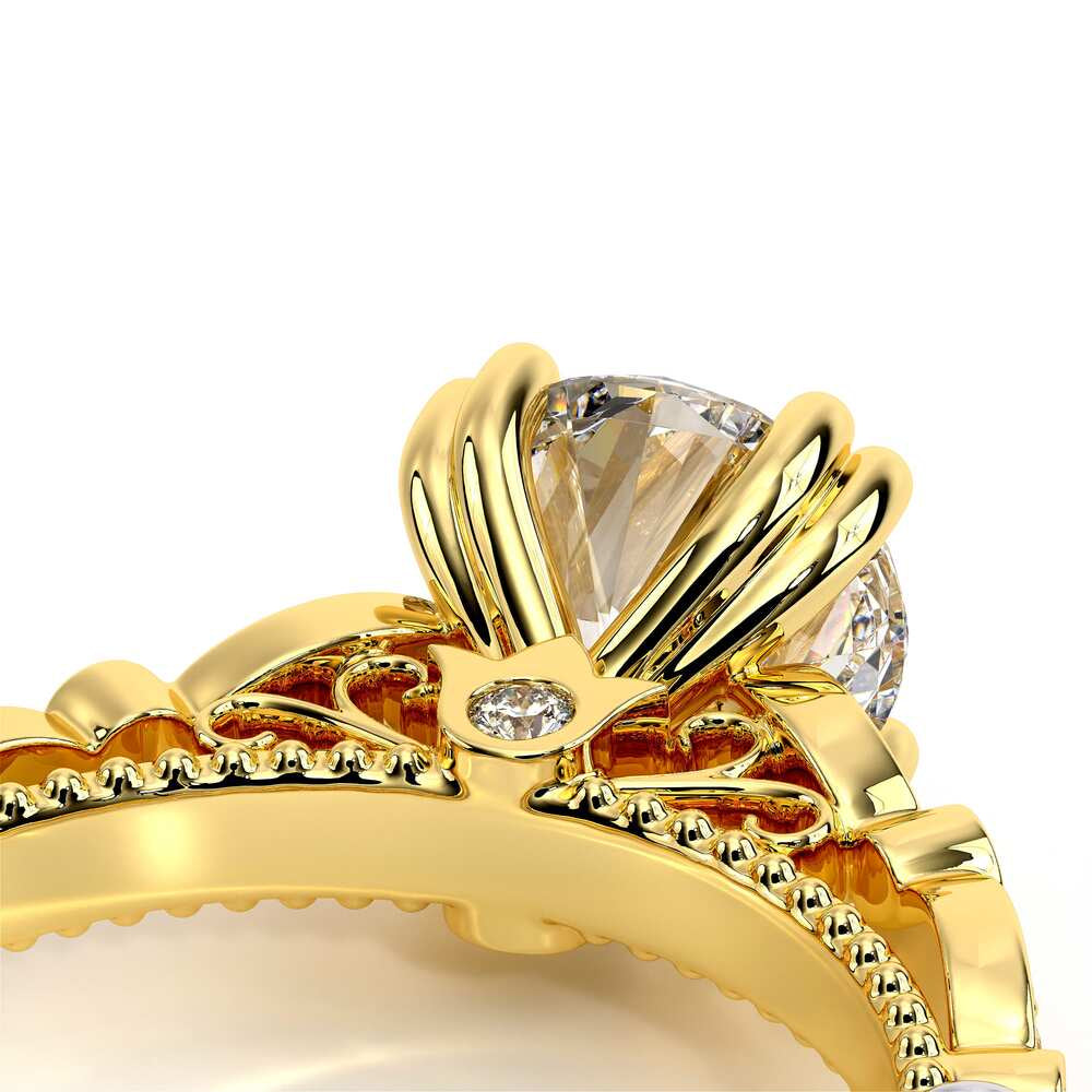 Parisian-100r-14k Yellow Gold Round