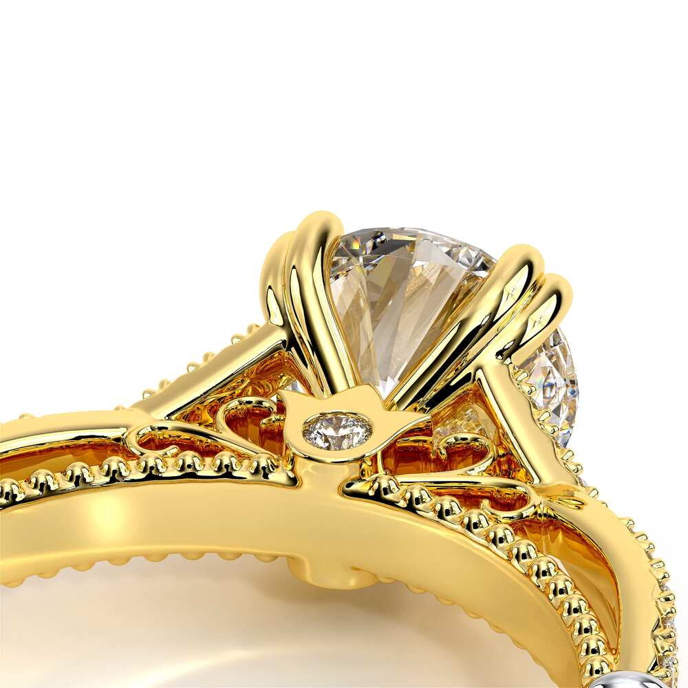 Parisian-105r-18k Yellow Gold Round