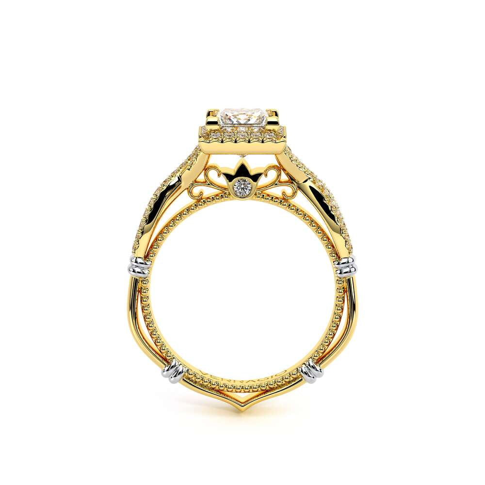 Parisian-106p-14k Yellow Gold Princess